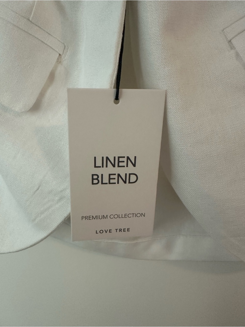 Love Tree Linen Blend Halter Vest - Picture 2 of 4